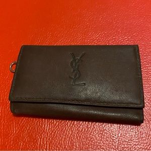 YSL key fob wallet